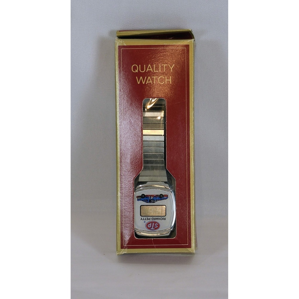 🏁  Richard Petty "The King" Vintage Quality Watch New In Box Nascar 🔥